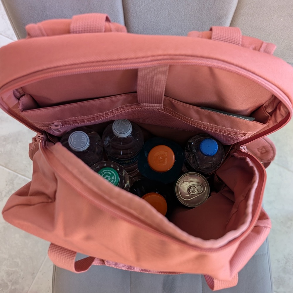 Got Bag Daypack Loop Backpack Waterproof Recycled LION FISH color Commuter NWT - Picture 10 of 13